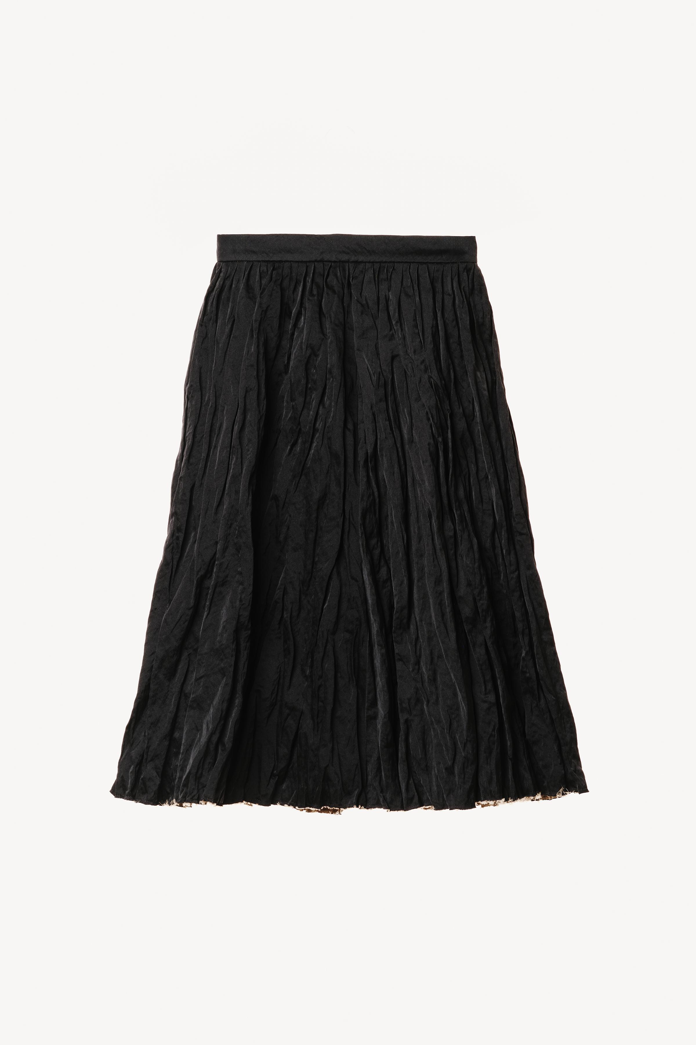 WRINKLED MIDI SKIRT WILLY CHAVARRIA X ZARA